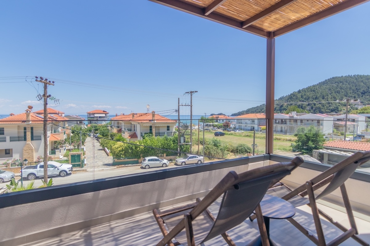 Tiara Holidays - Seabird Luxury Suites - Superior Suite (Maisonette) Side Sea View - balkon